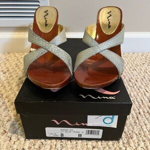 Nina Sandal Heel - Rhoda Model - 8M